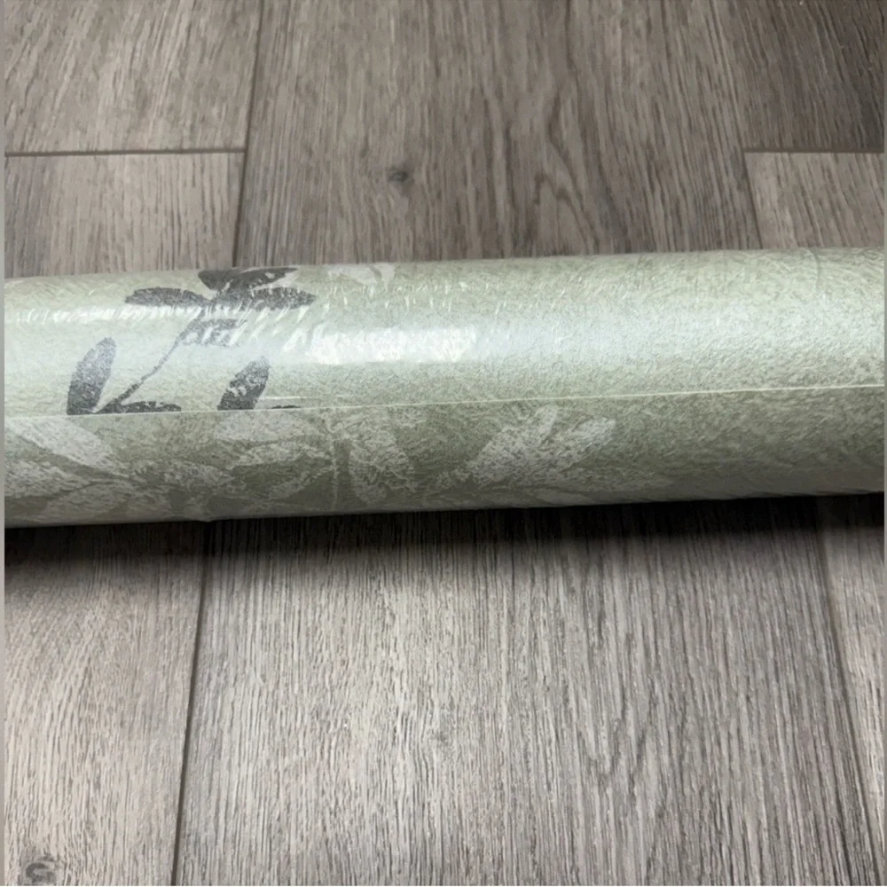 Laura Ashley Wallpaper Mari Mineral Green, 1 roll, Pattern 119840 Batch 007, New